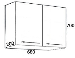 Шкаф Astra Form Соло 70