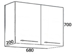 Шкаф Astra Form Соло 70
