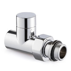 Клапан запорный SR Rubinetterie прямой серия &quot;Tondera Light&quot; 1/2&quot;, цвет хром