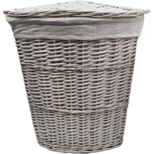 Корзина для белья WasserKRAFT Vils 31x31x45 WB-560-M с крышкой