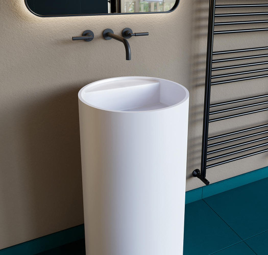 Раковина напольная с отверстием под смеситель Salini ARMONIA TOP 201