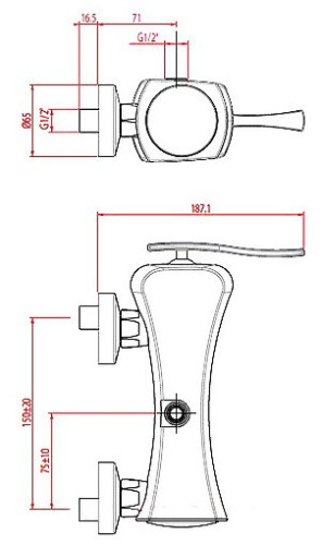 Смеситель Gattoni Icarus 4327