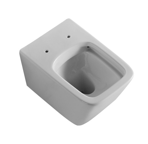 Унитаз подвесной безободковый Creto Logan L2 белый - (крышка а комплекте) 1002-001-L2W