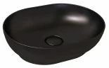 Раковина Bien MOTTO на столешницу цвет черный матовый (в комплекте с керамической накладкой) 500х380х140