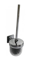 Ёрш для унитаза Fixsen Square, пластик, хром (FX-93113)