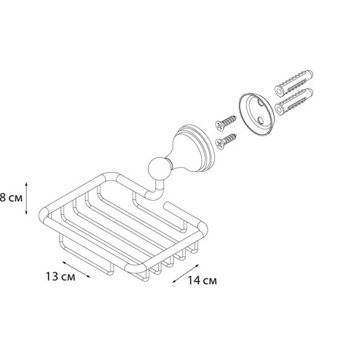 Fixsen Laguna, Хром (GR-7809)
