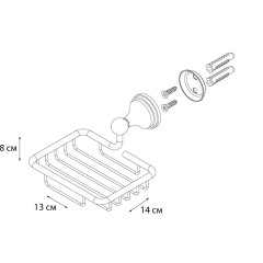 Fixsen Laguna, Хром (GR-7809)