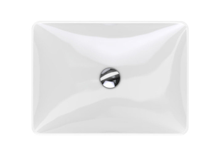 Раковина мебельная Geberit VariForm 55х40х15.8, фаянс, цвет Белый (500.779.01.2)