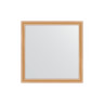 Зеркало настенное EVOFORM в багетной раме клён, 60х60 см, BY 0612