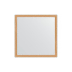 Зеркало настенное EVOFORM в багетной раме клён, 60х60 см, BY 0612