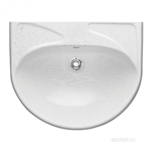 Раковина Santeri Вест с переливом б/о крап бел. 131118S0101B0