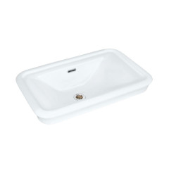 Раковина мебельная Jaquar 63.5х41.5х19.5, фаянс, цвет Белый (ARSWHT39601)