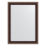 Зеркало настенное EVOFORM в багетной раме махагон с орнаментом, 53х73 см, BY 3640