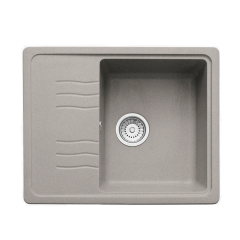 Кухонная мойка Formastone FostoGran FG 61-48, прямоугольная с крылом, цвет латте