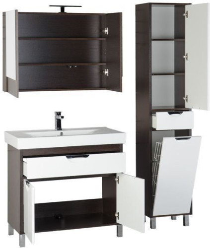 Мебель для ванной Aquanet Гретта 90 венге (камерино)