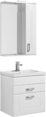 Мебель для ванной Aquanet Рондо 60 белый (2 ящика)