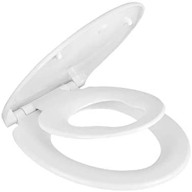 Крышка-сиденье для унитаза Haro Comino микролифт, со съёмной детской вставкой, белое (CS00060165)