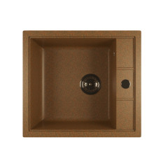 Мойка из искусственного мрамора MIXLINE ML-GM28 44,5x50 (533512)