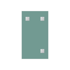 Зеркало настенное c зеркальным обрамлением Style EVOFORM 50х90 см, BY 0803