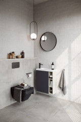 Подвесная тумба 60 см Aqwella ALB0106LLS+ALB0706GRМ