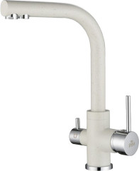 Смеситель для кухни Paulmark ESSEN, белый, 213011-331, Paulmark