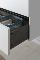 Тумба с раковиной De Aqua Ариетта NEW 60 белый матовый