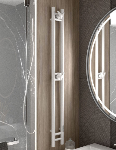 Полотенцесушитель электрический (I-образный) Bauedge Stella DB-0067, 13x120 см