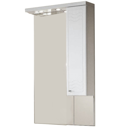 ВЫВОД ДОМУС-65 зеркало-шкаф ПРАВ