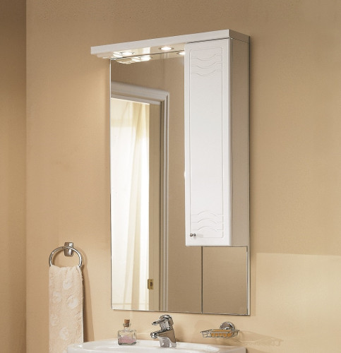 ВЫВОД ДОМУС-65 зеркало-шкаф ПРАВ