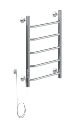 Полотенцесушитель электрический Aquanet Fiona 60х40 Тэн слева