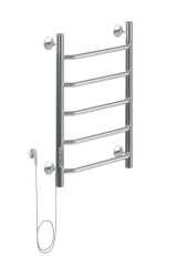 Полотенцесушитель электрический Aquanet Fiona 60х40 Тэн слева