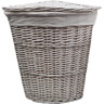Корзина для белья WasserKRAFT Vils 38x38x55 WB-560-L с крышкой