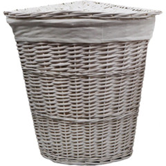 Корзина для белья WasserKRAFT Vils 38x38x55 WB-560-L с крышкой