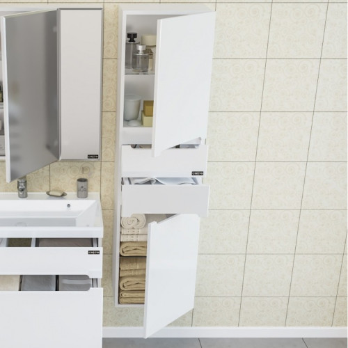 Шкаф пенал СанТа Лондон 40 подвесной