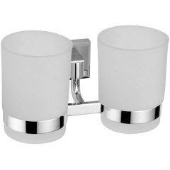 Держатель для двух стаканов Savol S-009568 хром