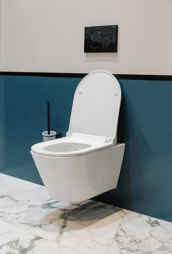 Унитаз подвесной безободковый Creto Logan L3 белый 1003-001-L3W