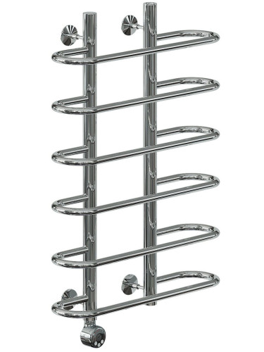 Полотенцесушитель Электрич. Ника MIX ВИРАЖ 80/60 левый тэн