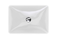 Раковина встраиваемая сверху Geberit VariForm 51х40х17.8, фаянс, цвет Белый (500.736.01.2)