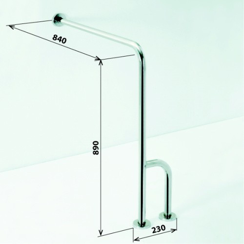 Поручень для ванной Bemeta Help 301122141