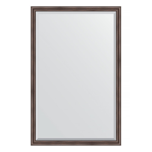 Зеркало настенное с фацетом EVOFORM в багетной раме палисандр, 111х171 см, BY 1214