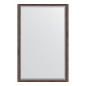 Зеркало настенное с фацетом EVOFORM в багетной раме палисандр, 111х171 см, BY 1214