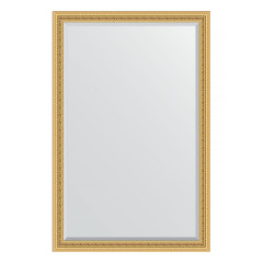 Зеркало настенное с фацетом EVOFORM в багетной раме сусальное золото, 115х175 см, BY 1314