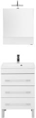 Комплект мебели для ванной Aquanet Верона NEW 58 белый (напольный 3 ящика)