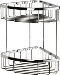 Sanibano, решетка угловая 2-х уровневая, цвет бронза