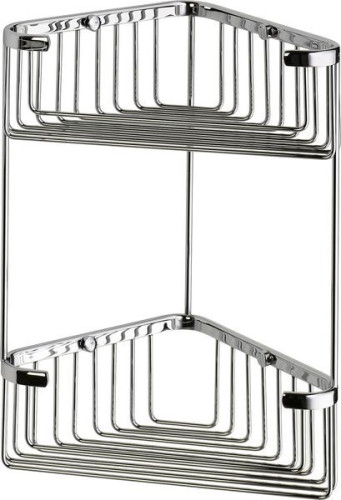 Sanibano, решетка угловая 2-х уровневая, цвет бронза