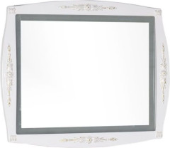 Зеркало Aquanet Виктория 90 белый/золото