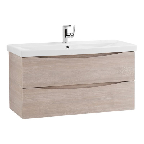 База под раковину подвесная BelBagno MARINO-CER-900-2C-SO-RNG-P Rovere Nature Grigio