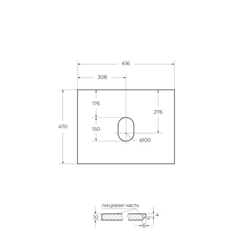 База под раковину подвесная BelBagno KRAFT-600-2C-SO-RNN Rovere Nebrasca Nature