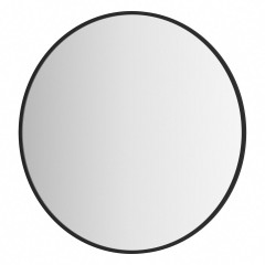 Зеркало настенное EVOFORM в багетной раме чёрный, D60 см, BY 7502