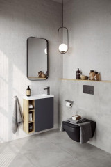 Подвесная тумба 60 см Aqwella ALB0106RDD+ALB0706GRМ